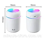 Ультразвуковий зволожувач повітря з підсвіткою W-261 USB, фото 2