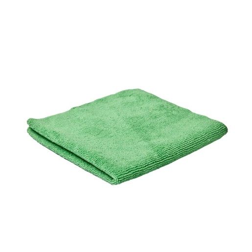 Серветка мікрофіброва 32x32 CleanPRO, зелена, 320г/м2, фото 1