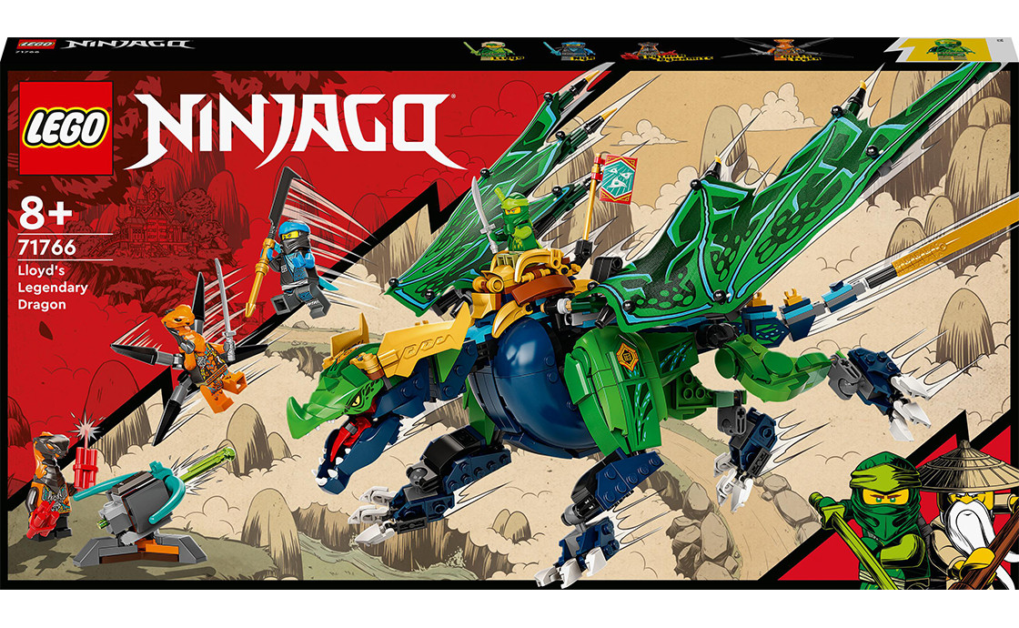 LEGO NINJAGO Легендарний дракон Ллойда 747 деталей (71766)