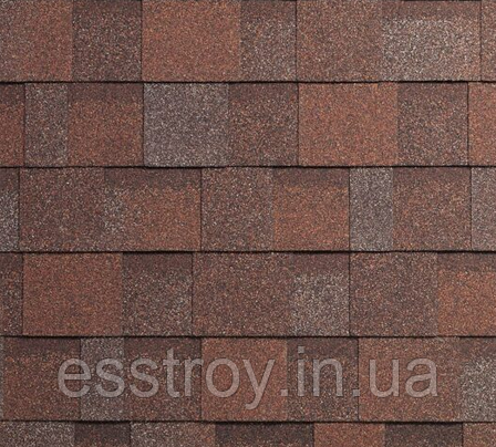 Бітумова черепиця IKO, модель Cambridge Xtreme 54 Aged Redwood, фото 1