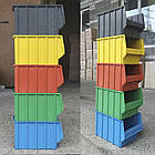 Ящик для метизів 350х210х200 мм, лоток для дрібного товару 700 В/С, із вторинної сировини, фото 9