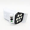 Водонепроникний ліхтар у вигляді камери на сонячній батареї CL 877, 77LED / Вуличний LED світильник з пультом, фото 8