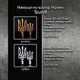 Набір у формі герба для встановлення двох прапорів, навершя на прапор і тримач, сірий, фото 8