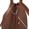 Рюкзак жіночий "Паріс" натуральна шкіра,колір карамель (венето), фото 5