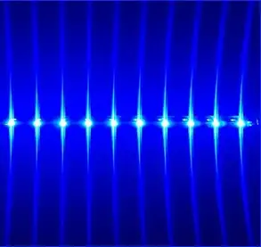 Лампа світлодіодна Xilong Т4-40E, Blue, 3 Вт, 35 см. Заглибна Led-лампа для всіх типів акваріума, фото 2