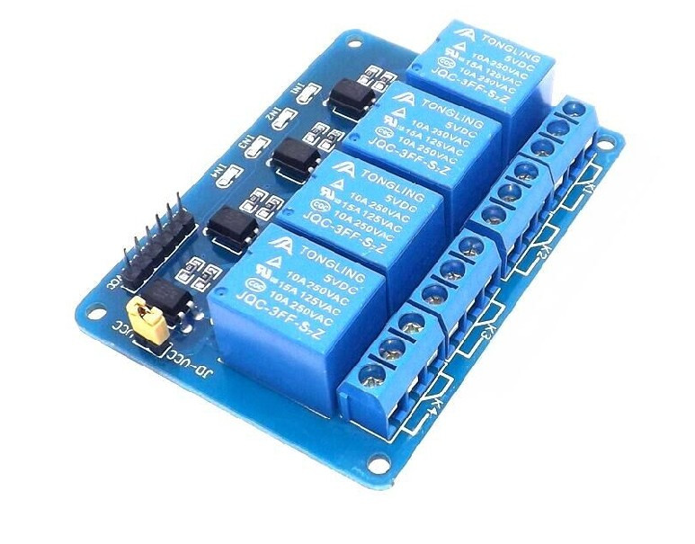 4-х канальний модуль реле для Ardunio 12 в