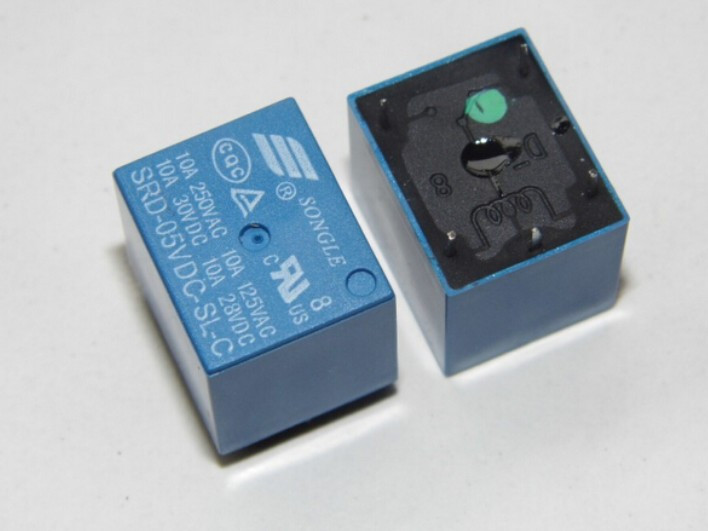 Реле 5 В 10 А, фото 1