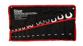 Набір ключів ріжкові Silver 12 шт 6-32 мм