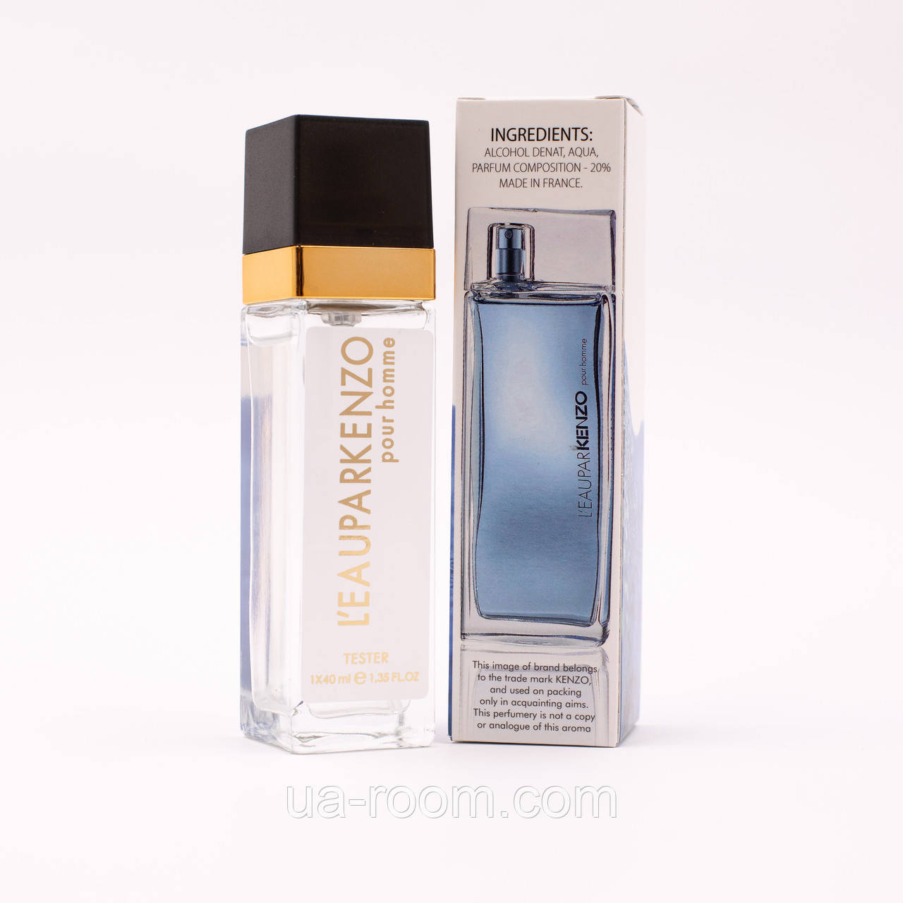 Тестер чоловічий Kenzo L'Eau par Kenzo Pour Homme, 40 мл.