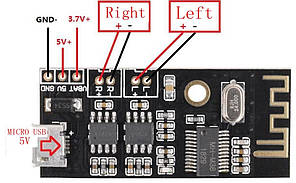 Bluetooth MH-M38 аудіоресивер