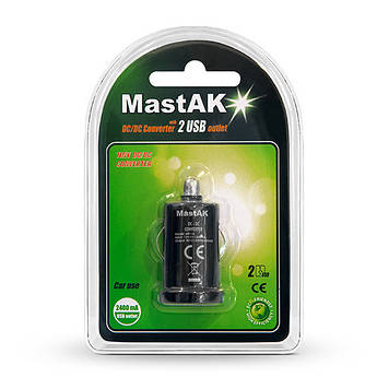 Зарядний пристрій MastAK MF-14 (USB 5v 2,1 A)