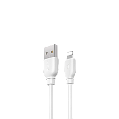 Кабель Remax Suji Pro USB 2.0 to Lightning 2.4A 1M Белый (RC-138i-w)