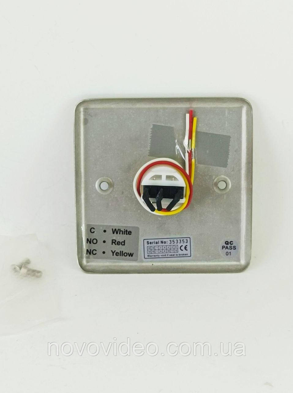 Купити Кнопка виходу Exit Button накладна для дверного домофона ...