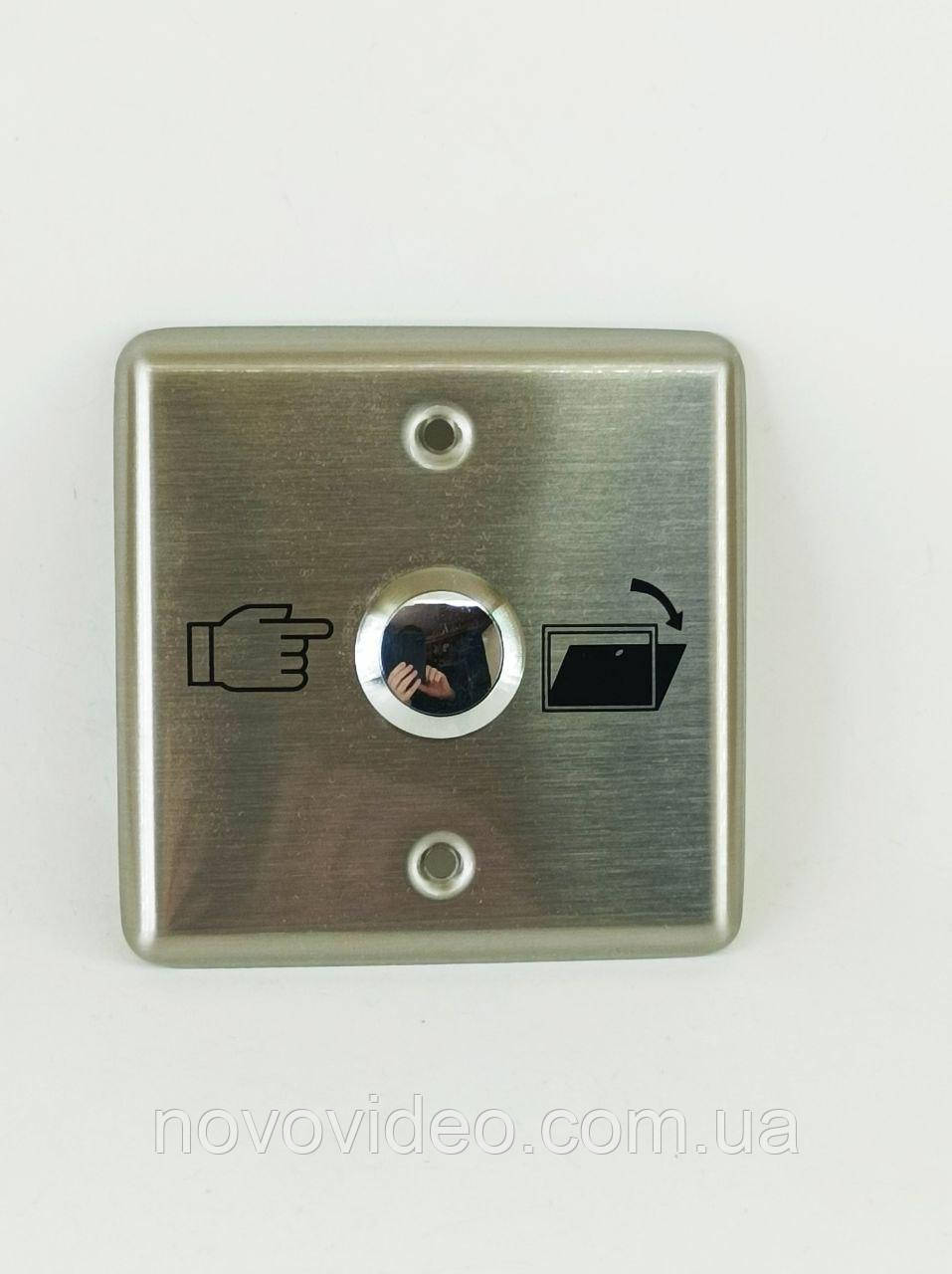 Кнопка виходу Exit Button накладна для дверного домофона, електромагнітного замка, засувки.