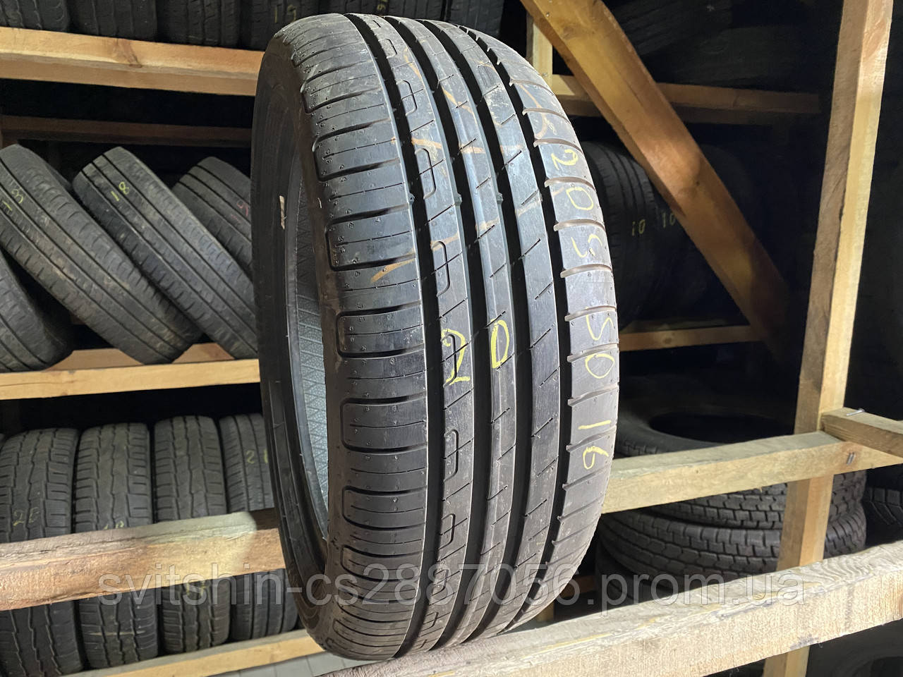 Розпаровка 205/50R16 Goodyear Efficient Grip 20рік 7,5мм