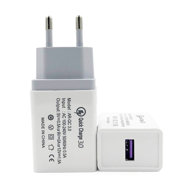 Швидка зарядка 5V3A 9V2A 12V1,8A QC 3.0