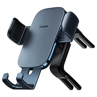 Автодержатель для телефона Baseus Metal AgeⅡ Gravity Car Mount Держатель в машину (SUJS030013) Gray