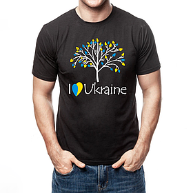 Чоловіча футболка "I love Ukraine"