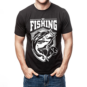 Чоловіча футболка "Go Fishing"