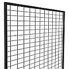 Сітка в рамі LIAM H/L 1890х1240мм, посилена кв.20х20мм, комірка 50/100мм, d4.0 та 3.5мм, чорна. Решітка торгова в рамці, фото 2