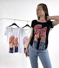 Женские модные футболки оптом Monte Cervino, лот 6 шт, цена - 6.9 Є 2