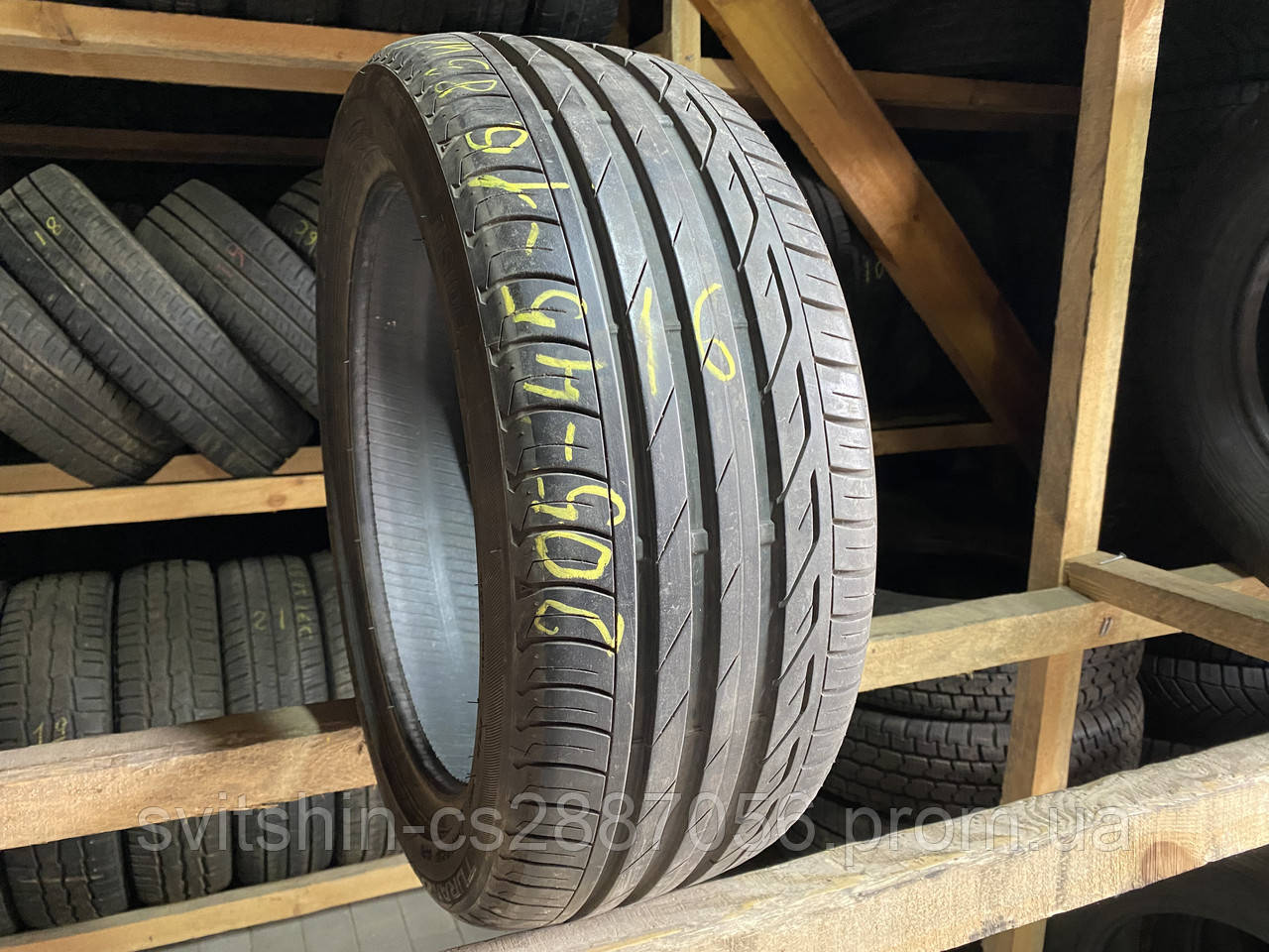 Розпаровка 205/45R16 Bridgestone Turanza T001 6мм 16рік