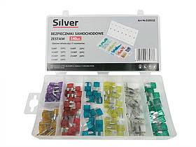 Автомобільні запобіжники  Silver S10532  ( комплект 140 елементів)
