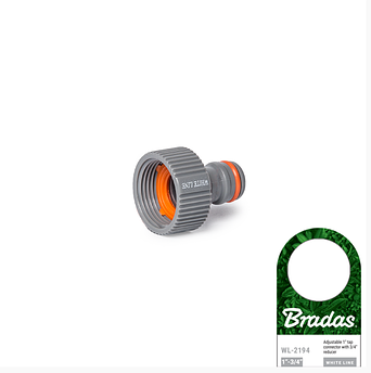 WL-2195 Адаптер на кран із внутрішньою різьбою 3/4", WHITE LINE (Bradas)