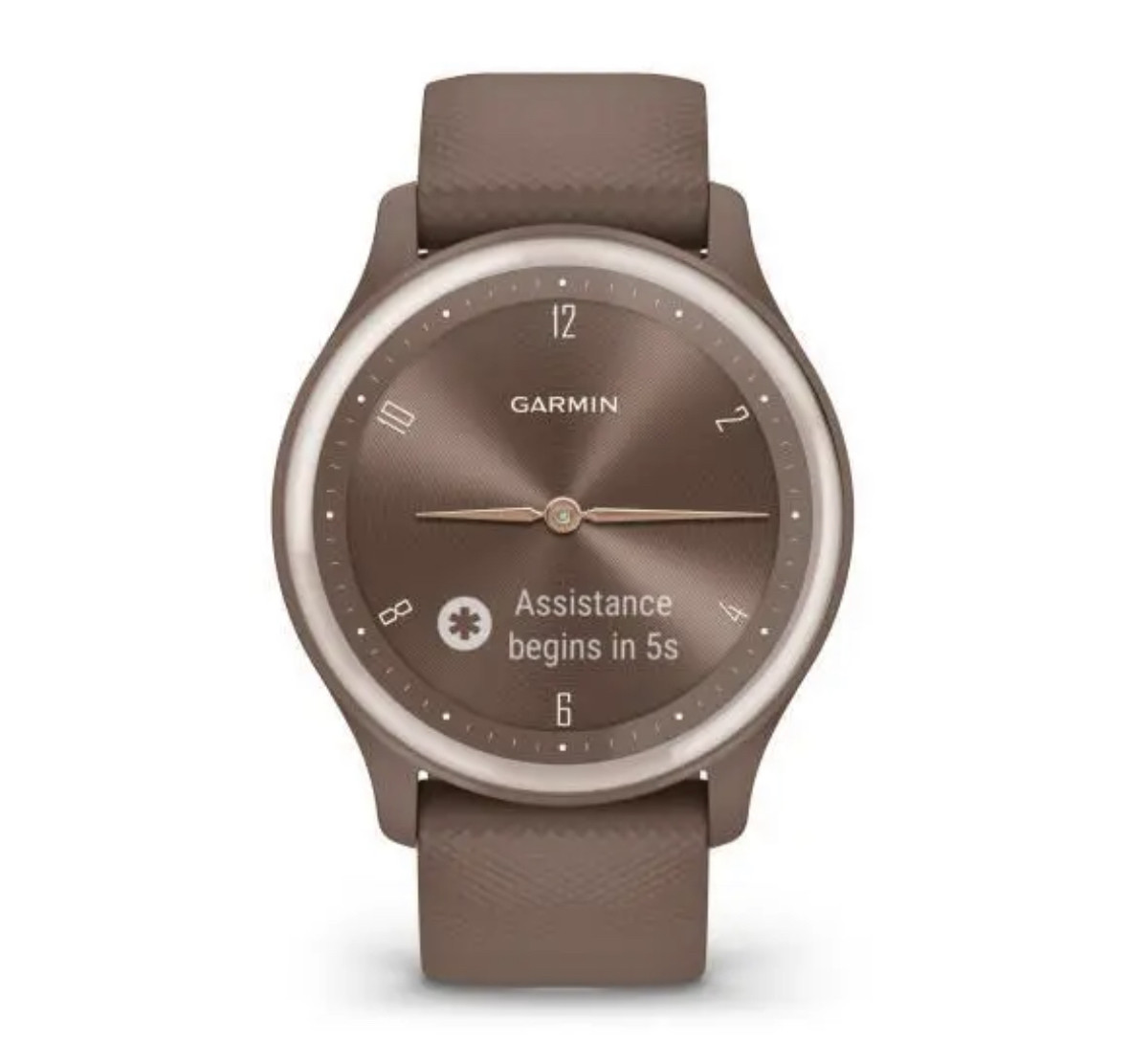 Garmin Vivomove Sport (коричневі) - фото 2 - id-p1856448094