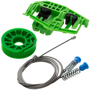 Ремкомплект склопідіймачів задньої двері BMW 3 E90 E91 BMW 1 E87 04-11 DA-29733, фото 2