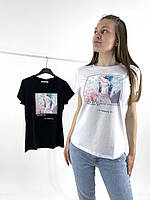 Итальянские футболки женские Monte Cervino, лот 6 шт, цена 6.9 Є 1