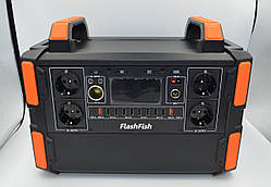 Мобільна зарядна станція FlashFish F132; 1041,6 ВтЧ; 325500 мАч LiFePo4; 1000 Вт (PPS-2000-FFF132)