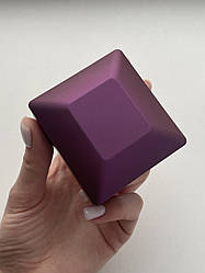 Коробочка для каблучки з підсвічуванням Marry Me - Футляр скринька квадратноЇ форми для пропозиції або весілля Фіолетовий