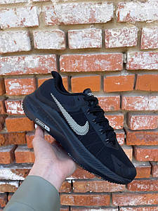 Чоловічі Кросівки Nike Zoom Air Running Black White 44