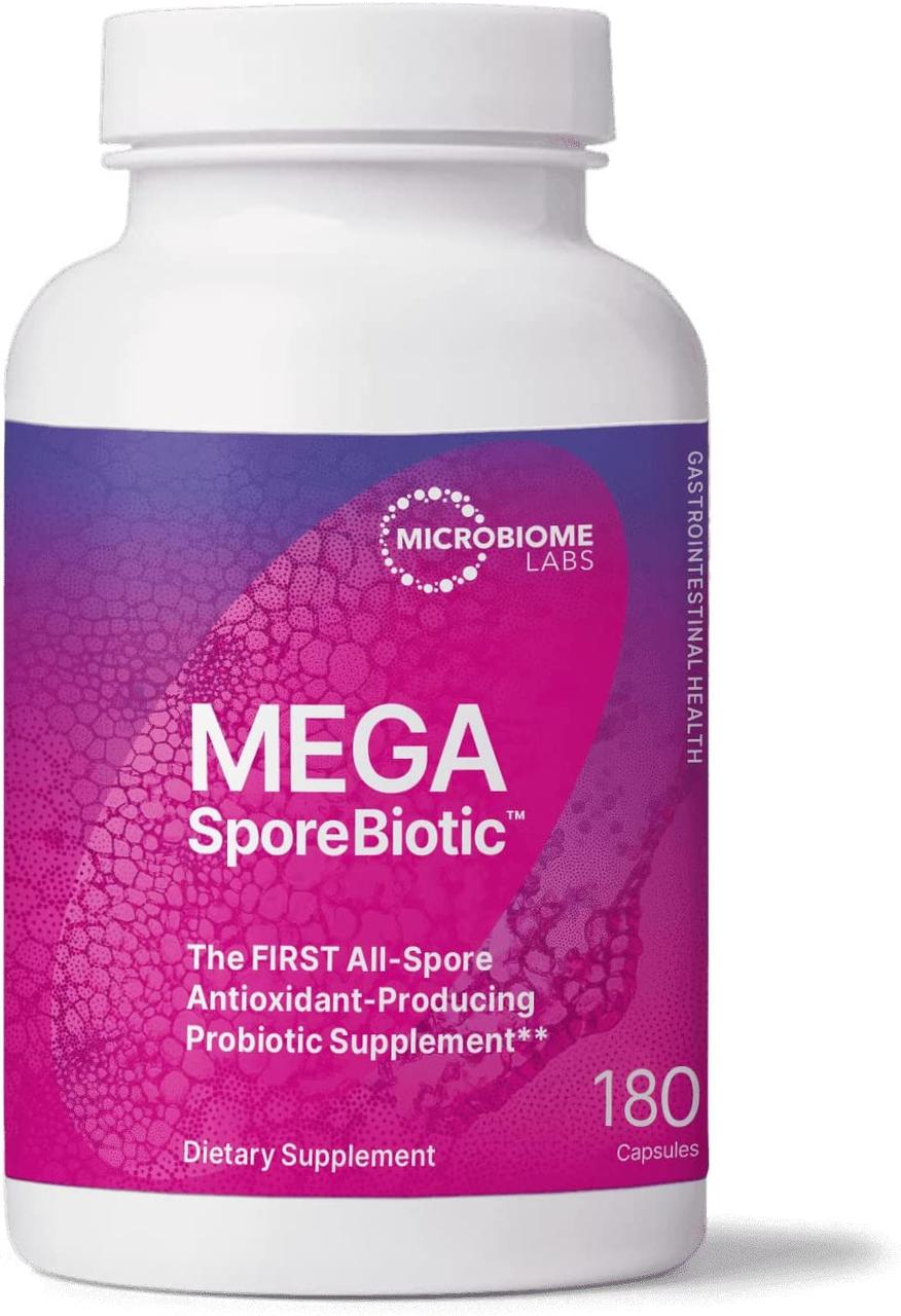 Microbiome Labs MegaSporeBiotic / Мега Спор Біотик 180 капсул, фото 1