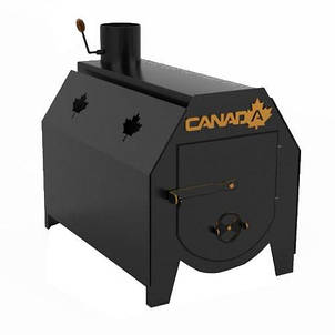 Буржуйка на дровах довготривалого горіння "Canada Джавелін" 3 мм, фото 1