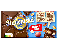 Шоколад чорний Nestle Orion Studentska Horka з арахісом та родзинками 170 г