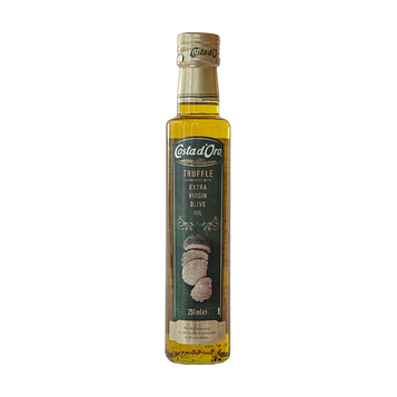 Олія оливкова Costa d'Oro Truffle з ароматом трюфелю, 0.25 л, 12 шт/ящ