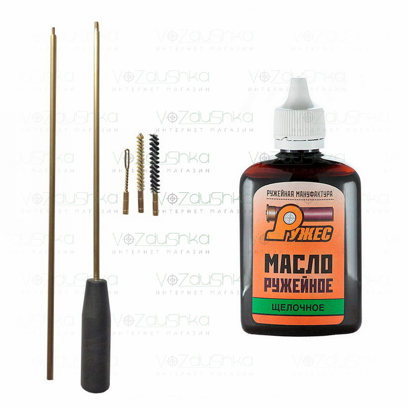 Комплект з набору для чистки калібру .223 Rem (2 йоржа вішер) + лужне мастило