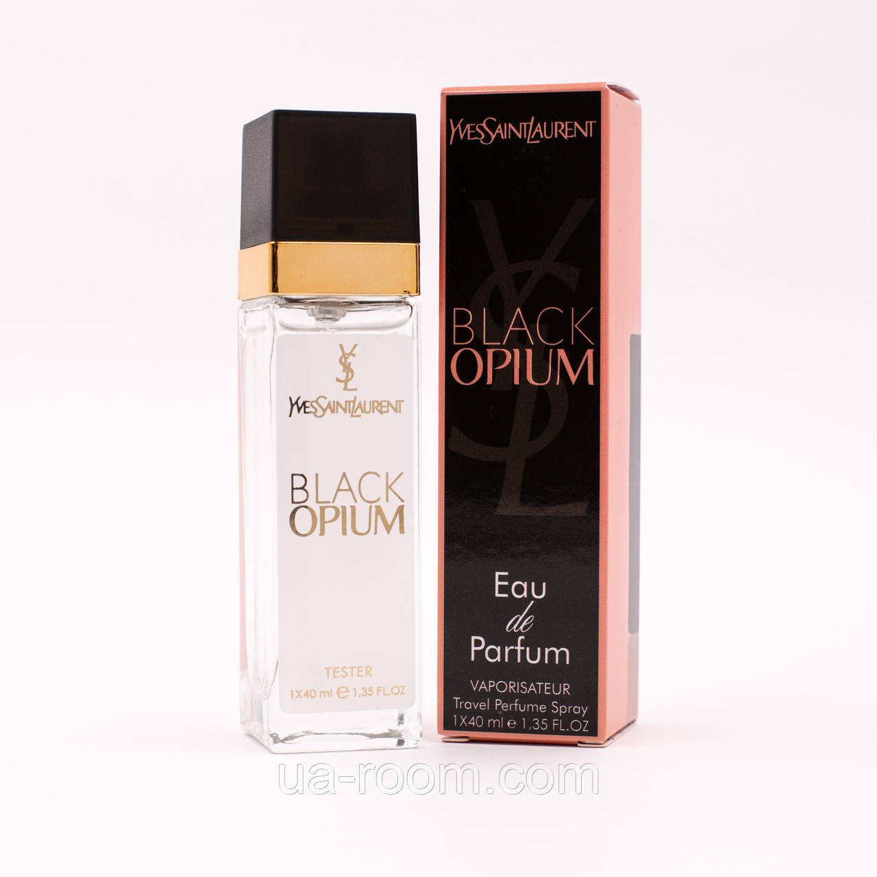 Тестер жіночий Yves Saint Laurent Black Opium, 40 мл