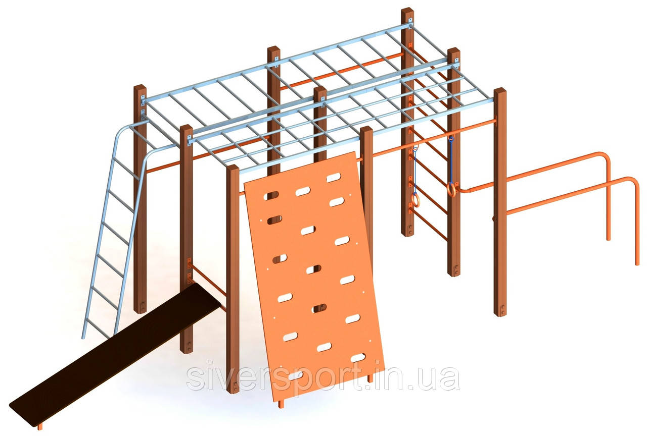 Гімнастичний комплекс "Рукохід" SiverSport KID679, фото 1