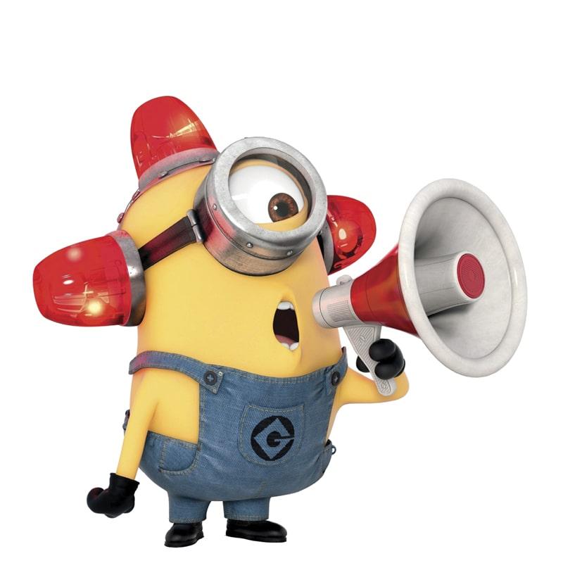 Ростова фігура Міньйон (Міньйони) вид №2 1000 мм