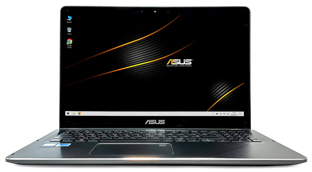 Ноутбук Asus Q525UA: Core i7-8550U / RAM 12 ГБ / Intel UHD 620 / SSD 256 ГБ / 15.6" Full HD, Multitouch