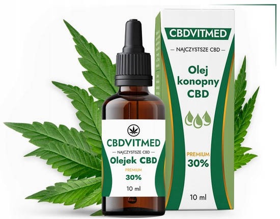 Купить CBD конопляное масло сертифицированное премиум CBDVITMED 30% ...