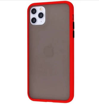 Чохол накладка Matte Color Case для  iPhone 12 Pro Max Red