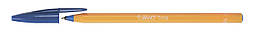 Ручка кулькова BIC Orange Оранж 0,8 мм синя корпус помаранчевий пластик