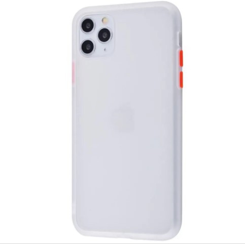 Чохол накладка Matte Color Case для Apple iPhone 12 Pro Max White