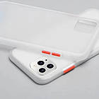 Чохол накладка Matte Color Case для Apple iPhone 12 Pro Max White, фото 3
