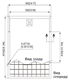 Сонячна батарея 40Вт, монокристалічна AX-40M, AXIOMA energy, фото 4