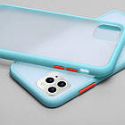 Чохол накладка Matte Color Case для Apple iPhone 12 Pro Max Ice Blue, фото 2